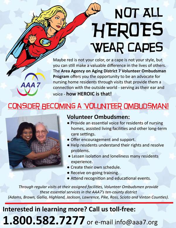Volunteer Ombudsman Recruit Flyer